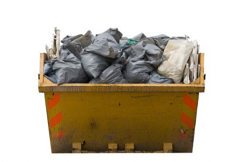 Organized rubbish clearance improving a Queenspark property