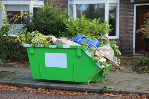 Queenspark bulky waste pickup with mattresses and appliances ready for collection
