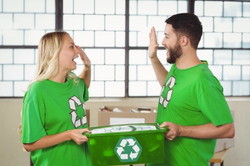 Responsible recycling and removal during a Queenspark house clearance